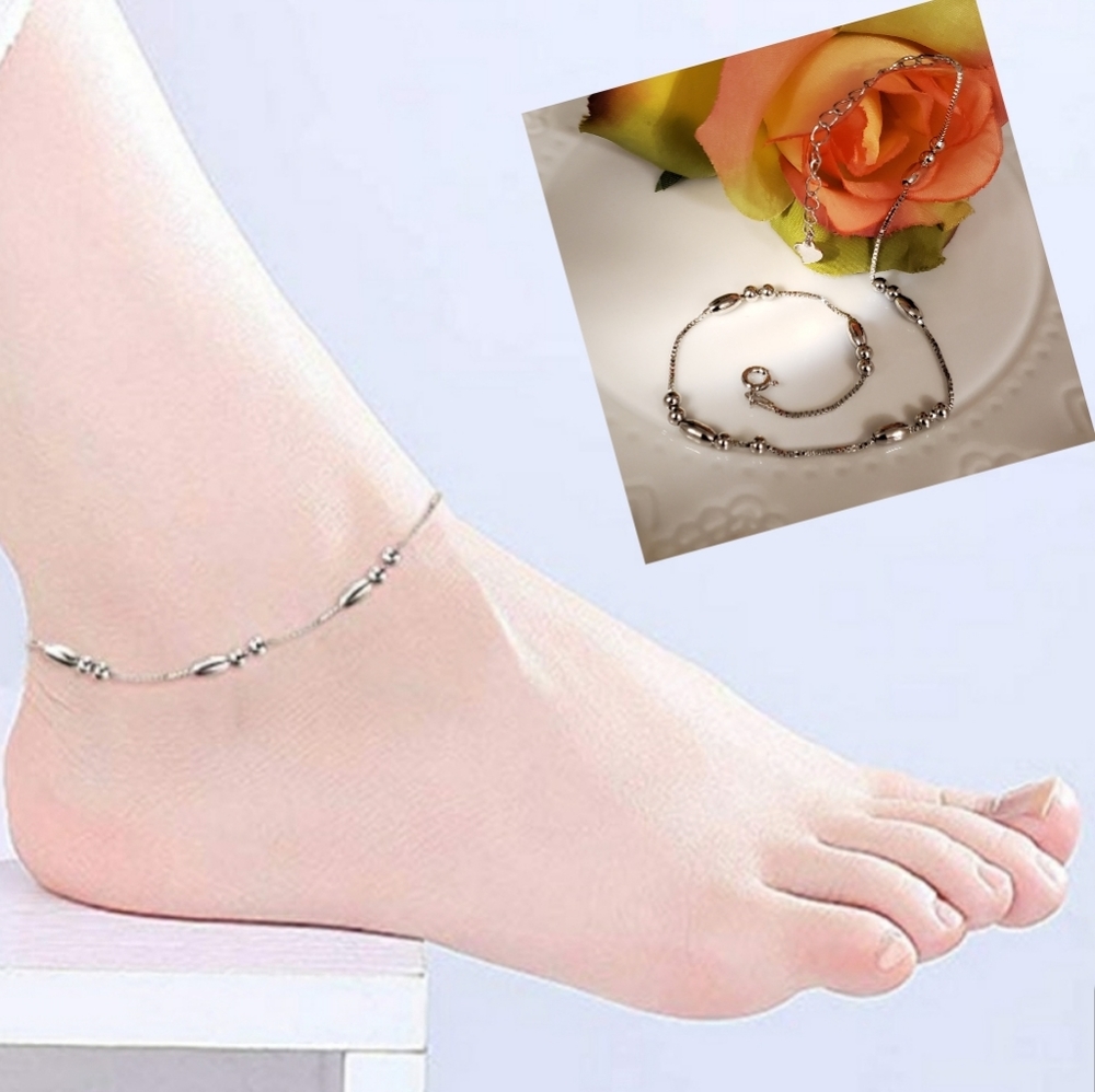 NEW S925 Silver Anklet or Bracelet